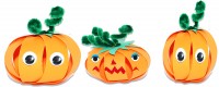 Citrouilles d'halloween 